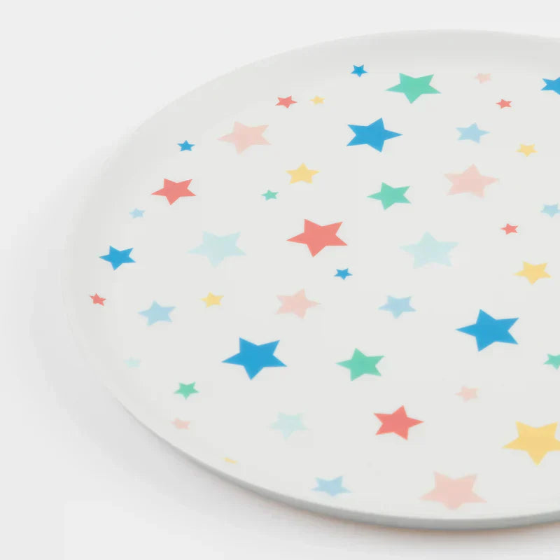 Meri Meri Star Pattern Reusable Large Plates