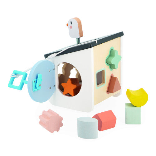 Sweet Cocoon Bird House Shape Sorter