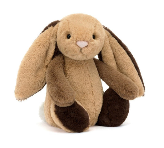 Bashful Patchwork Brown Bunny Original