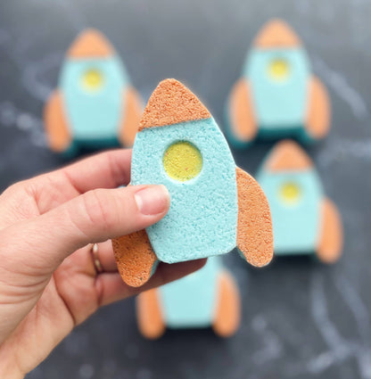 Rocket Ship Bath Bomb
