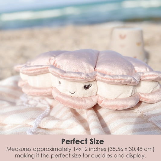 Mon Ami Pearl Oyster Decor Plush